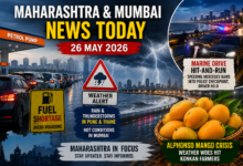 Mumbai & Maharashtra News Today (26 May 2026): Fuel Shortage, Weather Alert & Alphonso Mango Crisis